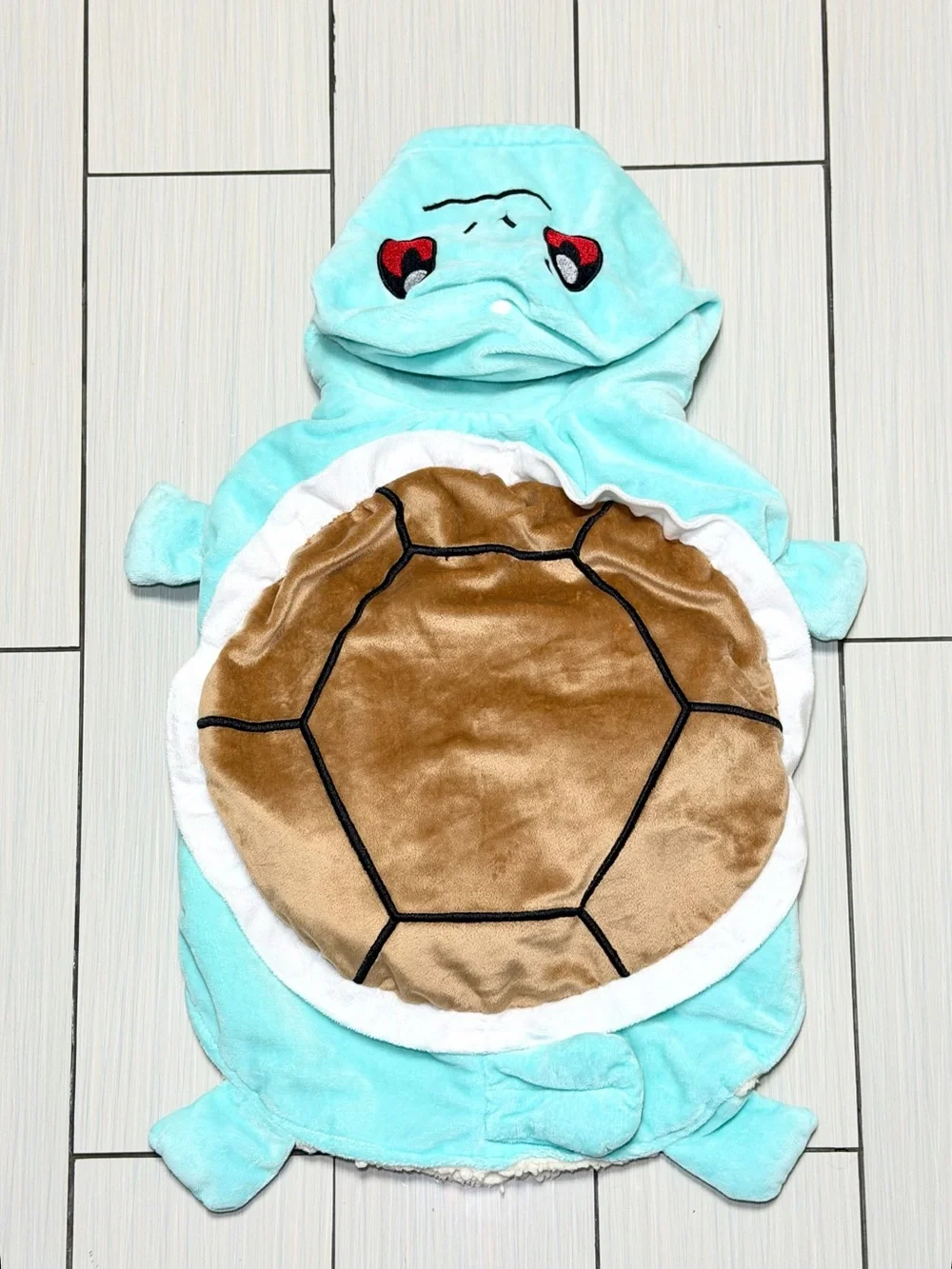 Pokémon Squirtle Plush Dog Pet Halloween Costume Hoodie – Size 4XL (Asian Size)